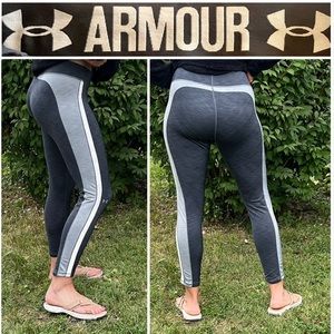 - Under Armour L ColdGear Compression Fitness Tights! EUC!